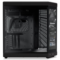 HYTE Y70 Touch ATX Mid Tower Black Tempered Glass Side Panel, USB 3.2 Gen 2 Type-C, USB 3.2 Gen 1 Type-A