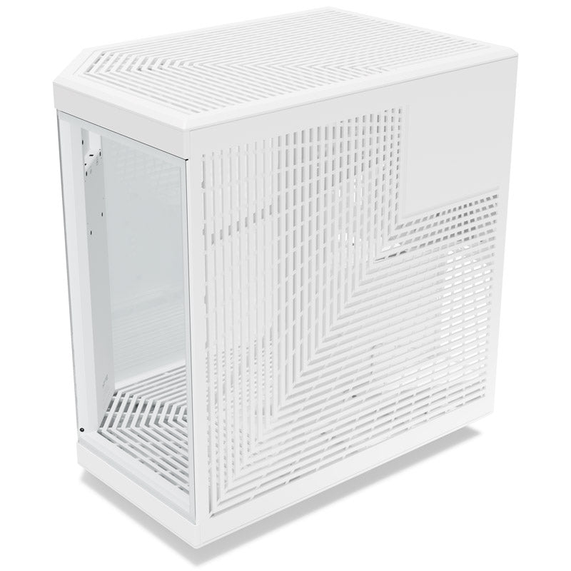 HYTE Y70 Touch ATX Mid Tower White with Tempered Glass Side Panel and USB 3.2 Gen 2 Type-C, USB 3.2 Gen 1 Type-A