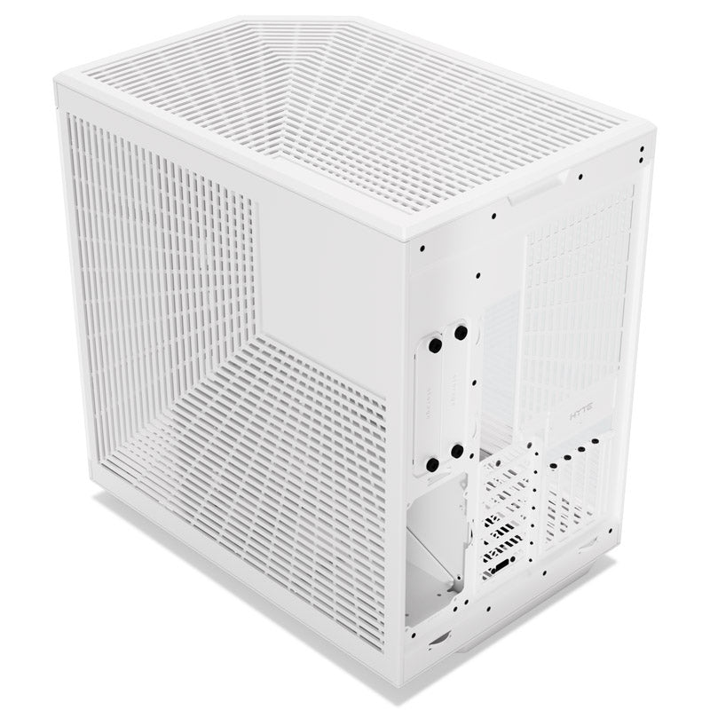 HYTE Y70 Touch ATX Mid Tower White with Tempered Glass Side Panel and USB 3.2 Gen 2 Type-C, USB 3.2 Gen 1 Type-A