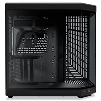 HYTE Y70 ATX Mid Tower Pitch Black with Tempered Glass Side Panel and USB 3.2 Gen 2 Type-C, USB 3.2 Gen 1 Type-A