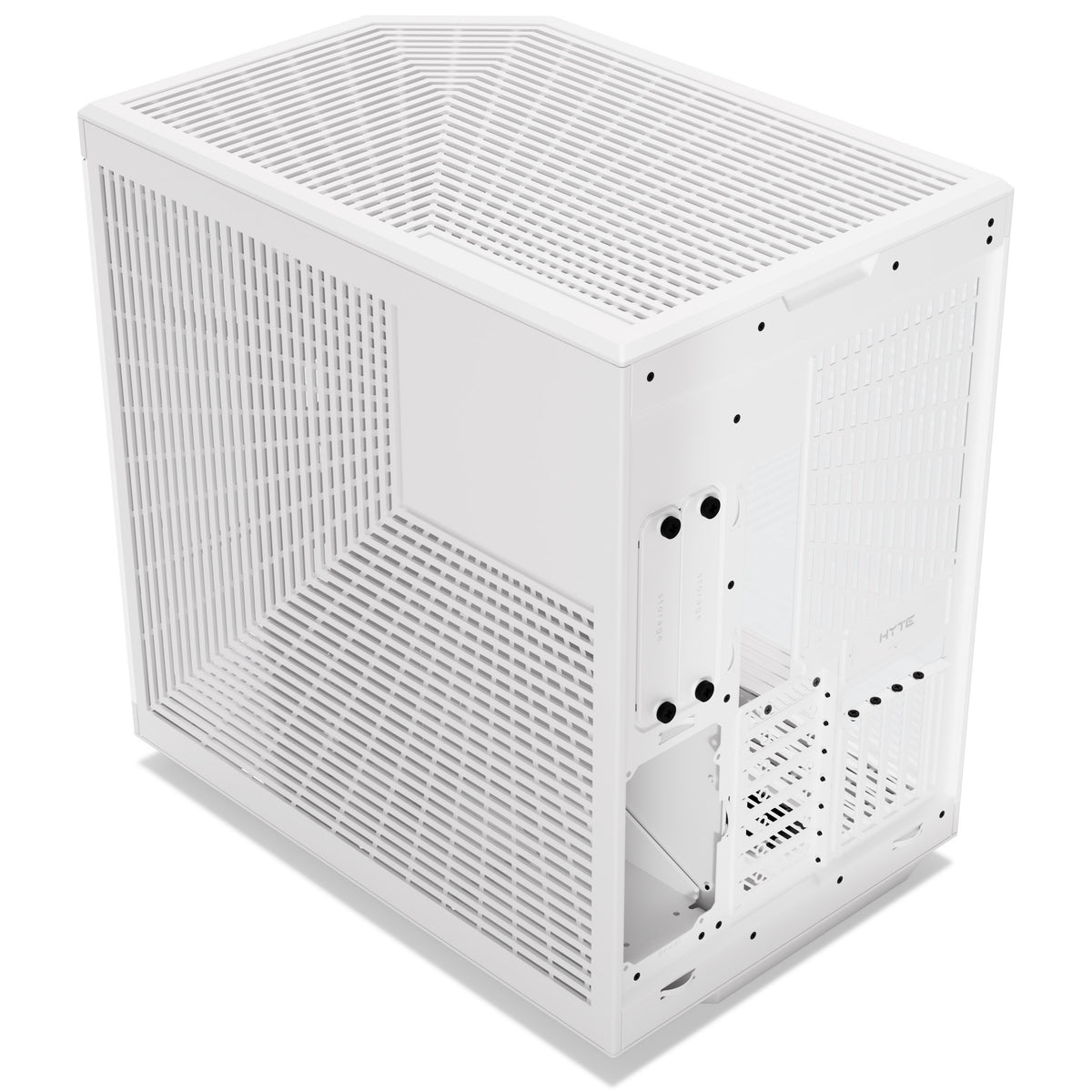 HYTE Y70 CS-HYTE-Y70-WW Dual Chamber Mid-Tower ATX Case with PCIe 4.0 Express Riser Cable Included, Snow White
