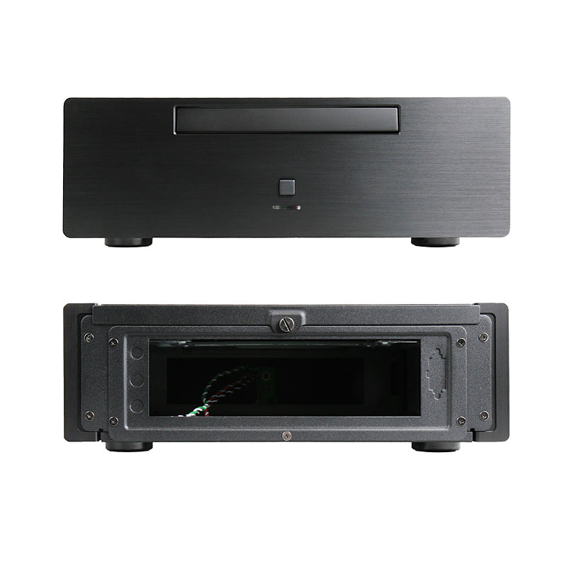 Impactics C3LH-B Mini-ITX Gehäuse mit Standfüßen - schwarz