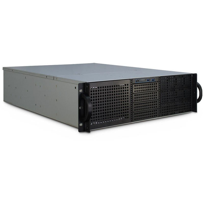Inter-Tech IPC 3U-30240, 3HE Rack Servergehäuse - schwarz