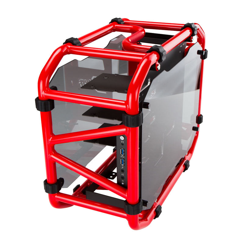 InWin D-Frame Mini Mini-ITX Gehäuse - rot