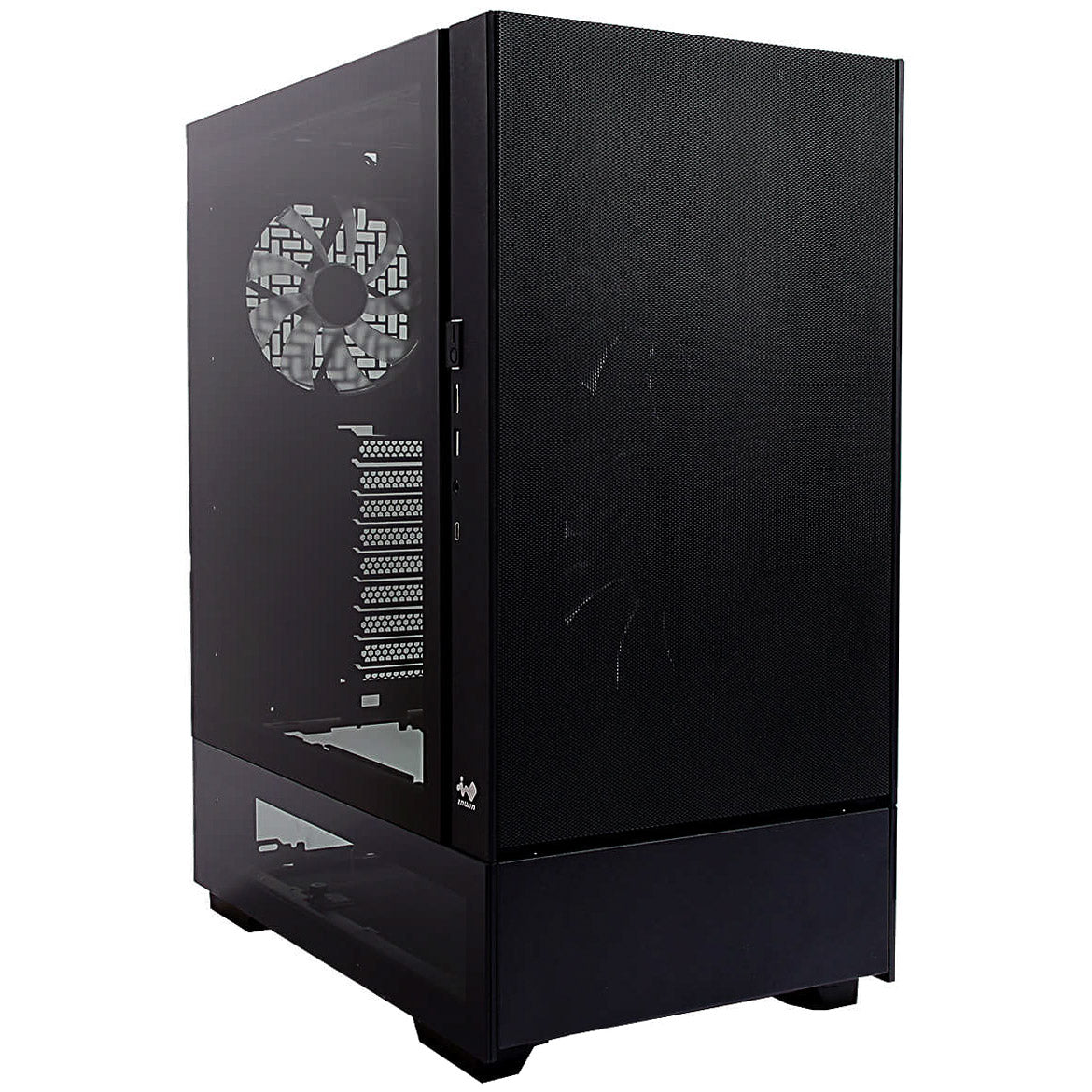 InWin Modfree Base Big-Tower Tempered Glass - schwarz
