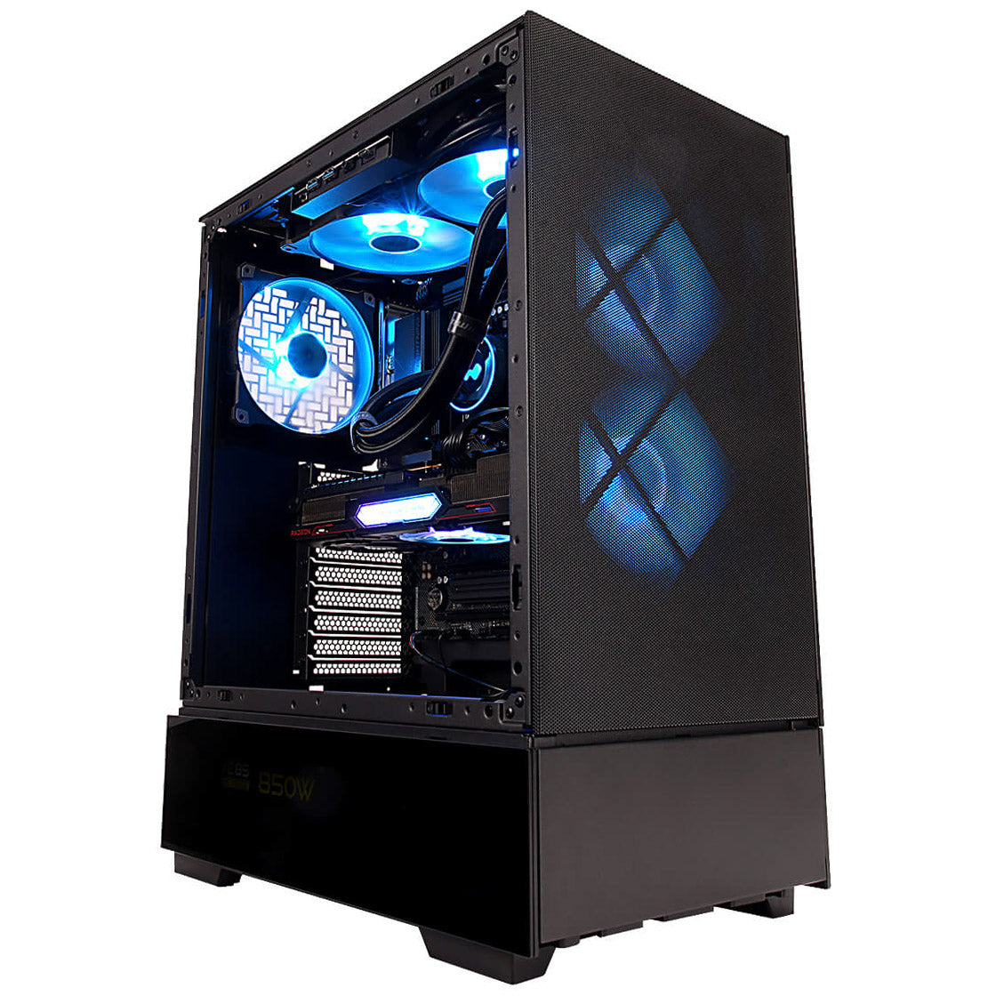 InWin Modfree Base Big-Tower Tempered Glass - schwarz