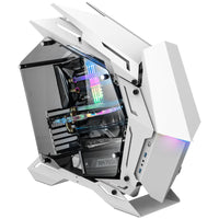 Jonsbo MOD3 ATX Mid Tower White with Tempered Glass Side Panel and USB 3.2 Gen 1 Type-A