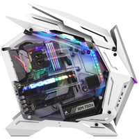 Jonsbo MOD3 ATX Mid Tower White with Tempered Glass Side Panel and USB 3.2 Gen 1 Type-A