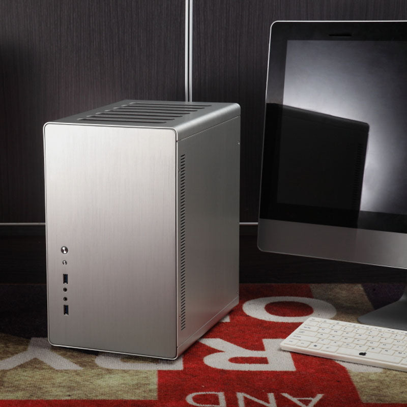 Jonsbo RM2 ATX Mid Tower Silver with USB 3.2 Gen 1 Type-A
