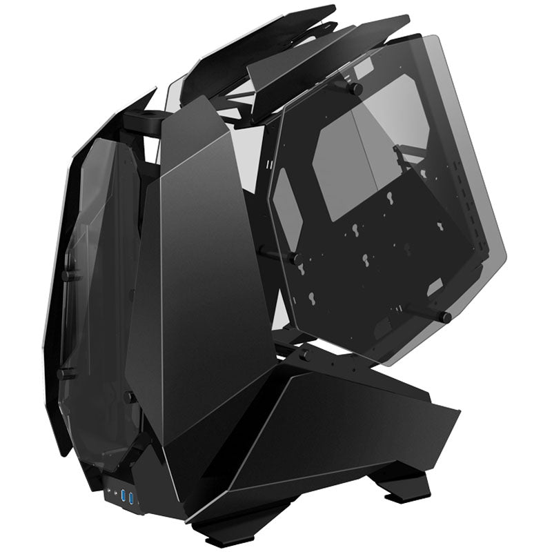 Jonsbo MOD5 ATX Mid Tower Black with Tempered Glass Side Panel and USB 3.2 Gen 2 Type-C USB 3.2 Gen 1 Type-A