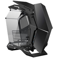 Boîtier moyen tour ATX Jonsbo MOD-3 noir avec panneau latéral en verre trempé et panneau avant USB 3.2 Gen 1 Type-A