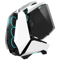 Jonsbo MOD5 ATX Mid Tower Blanc / Noir Panneau latéral en verre trempé avec USB 3.2 Gen 2 Type-C et USB 3.2 Gen 1 Type-A