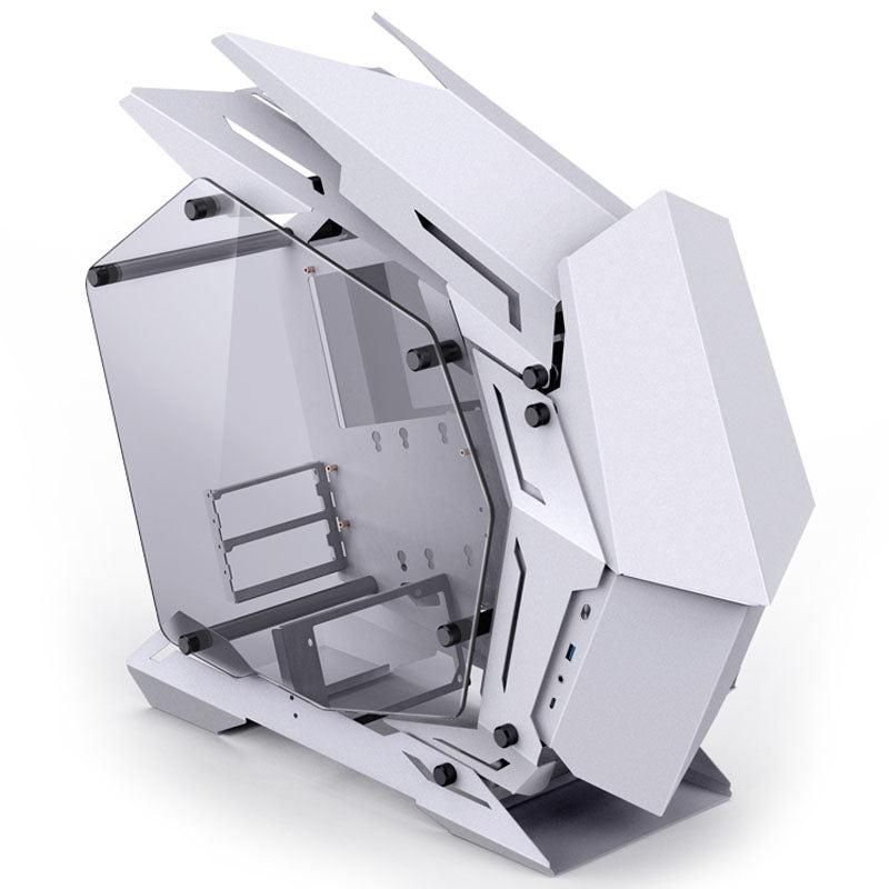 Jonsbo MOD3 Mini Micro-ATX Tower Showcase, Tempered Glass - weiß