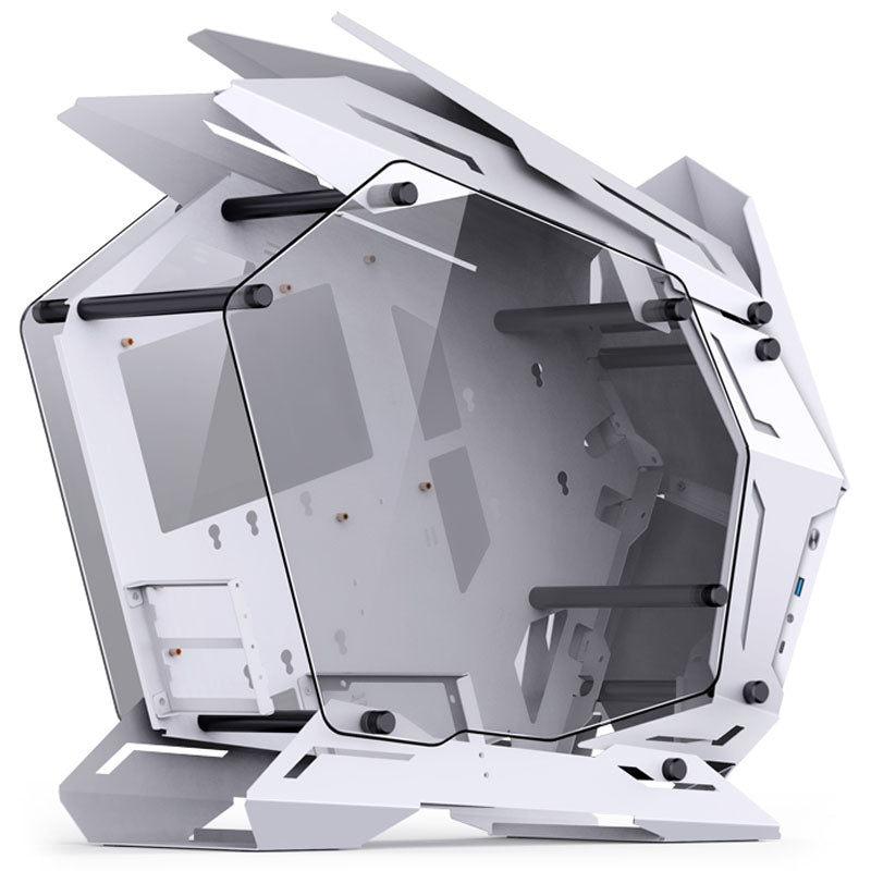 Jonsbo MOD-3 Mini MicroATX Mid Tower White Tempered Glass Side Panel