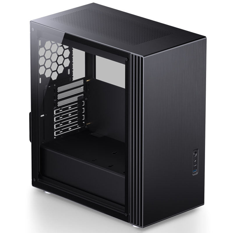 Jonsbo U6 Window Midi-Tower, Tempered Glass - schwarz