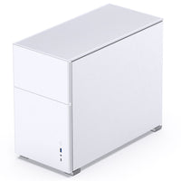 Jonsbo D31 STD Micro ATX Mini Tower White Tempered Glass Side Panel with USB 3.2 Gen 2 Type-C USB 3.2 Gen 1 Type-A