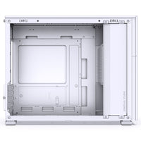 Jonsbo D31 STD Micro ATX Mini Tower White Tempered Glass Side Panel with USB 3.2 Gen 2 Type-C USB 3.2 Gen 1 Type-A