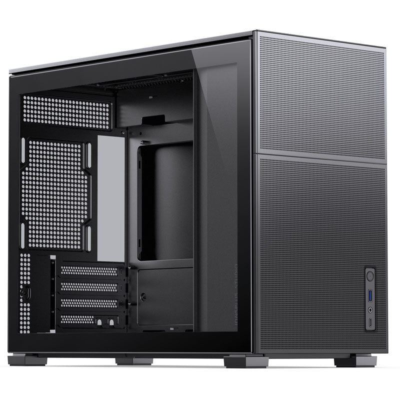 Jonsbo D31 MESH Micro-ATX Gehäuse, Tempered Glass - schwarz