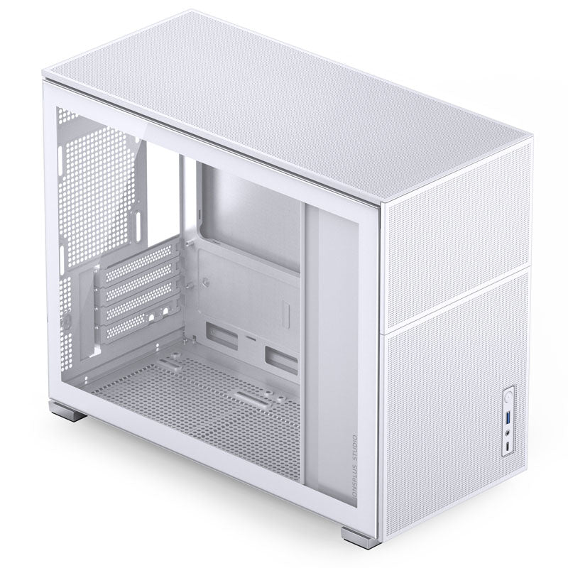 Jonsbo D31 MESH Micro ATX Mini Tower White Tempered Glass