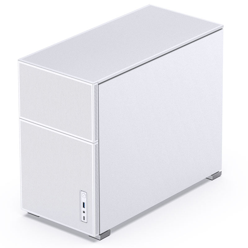 Jonsbo D31 MESH Micro ATX Mini Tower White Tempered Glass