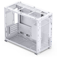 Jonsbo D31 MESH Micro ATX Mini Tower White Tempered Glass
