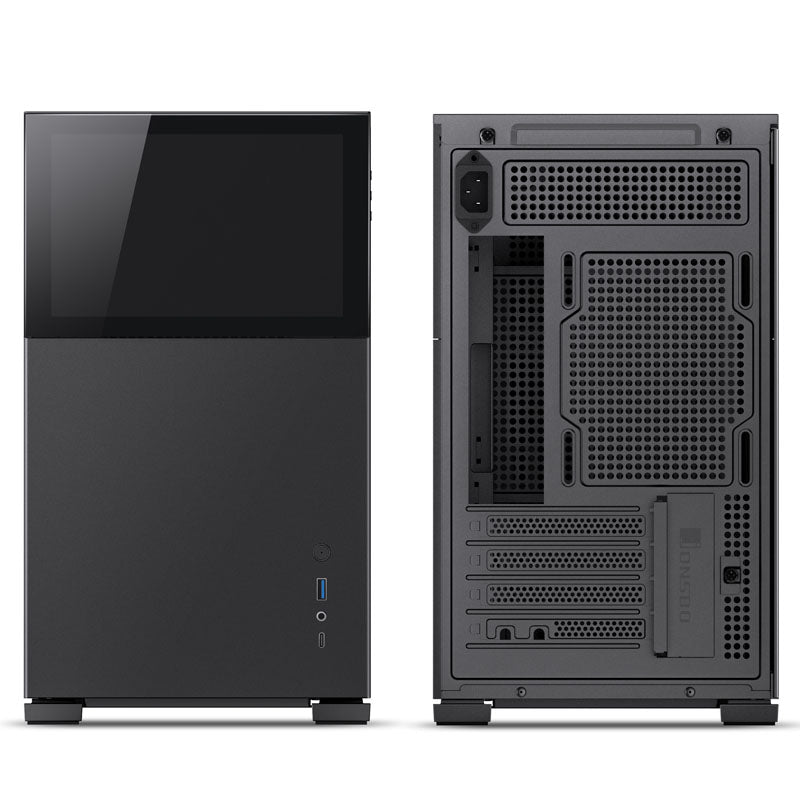 Jonsbo D31 STD Micro ATX Mini Tour Noir Écran Verre Trempé