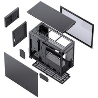 Jonsbo D31 STD Micro ATX Mini Tour Noir Écran Verre Trempé