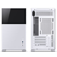 Jonsbo D31 MESH Screen Micro-ATX Gehäuse, Tempered Glass - weiß