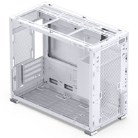 Jonsbo D31 MESH Screen Micro-ATX Gehäuse, Tempered Glass - weiß