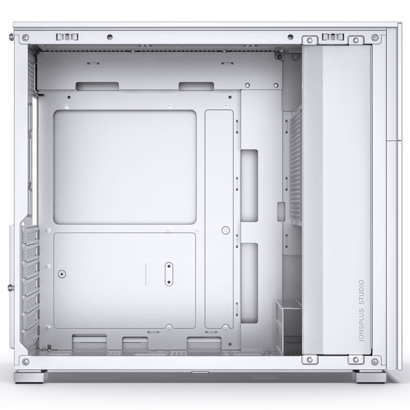 Jonsbo D41 Mesh ATX Mid Tower White Tempered Glass