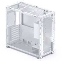 Jonsbo D41 Mesh ATX Mid Tower White Tempered Glass