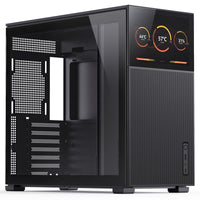 Jonsbo D41 MESH Screen ATX Gehäuse, Tempered Glass - schwarz