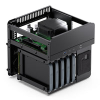 Jonsbo N2 Mini-ITX Desktop Black with USB 3.2 Gen 2 Type-C and USB 3.2 Gen 1 Type-A