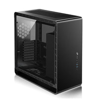 Jonsbo UMX6S E-ATX Midi-Tower, Tempered Glass - schwarz