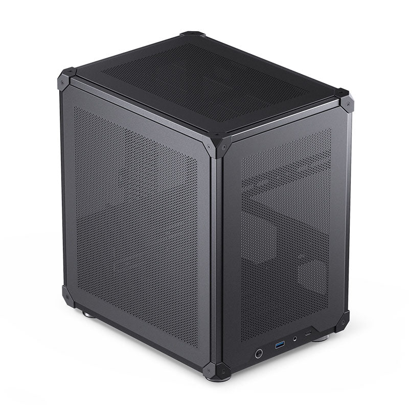 Jonsbo C6 PC-Gehäuse, Mini-Tower, Micro-ATX - schwarz