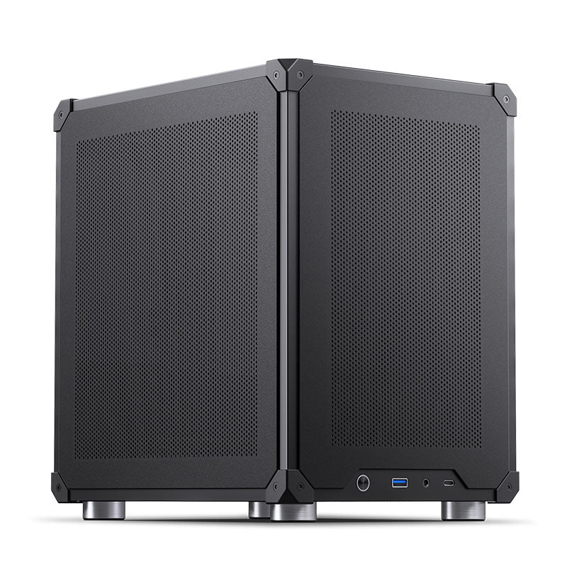 Jonsbo C6 PC-Gehäuse, Mini-Tower, Micro-ATX - schwarz