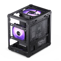 Jonsbo C6 Micro ATX Mini Tower Black with Mesh Side Panel and USB 3.2 Gen 1 Type-A Front Panel