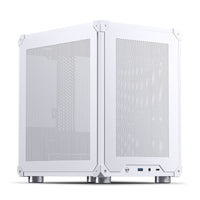 Jonsbo C6 MicroATX Mini Tower White Mesh Side Panel