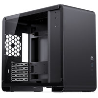 Jonsbo U4 Mini Micro ATX Desktop Black with Tempered Glass Side Panel and USB 3.2 Gen 2 Type-C / USB 3.2 Gen 1 Type-A