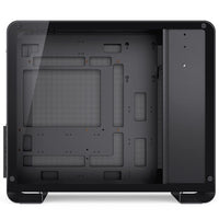 Jonsbo U4 Mini Micro ATX Desktop Black with Tempered Glass Side Panel and USB 3.2 Gen 2 Type-C / USB 3.2 Gen 1 Type-A