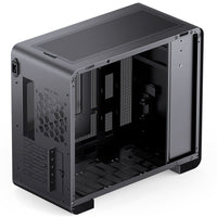 Jonsbo U4 Mini Micro ATX Desktop Black with Tempered Glass Side Panel and USB 3.2 Gen 2 Type-C / USB 3.2 Gen 1 Type-A