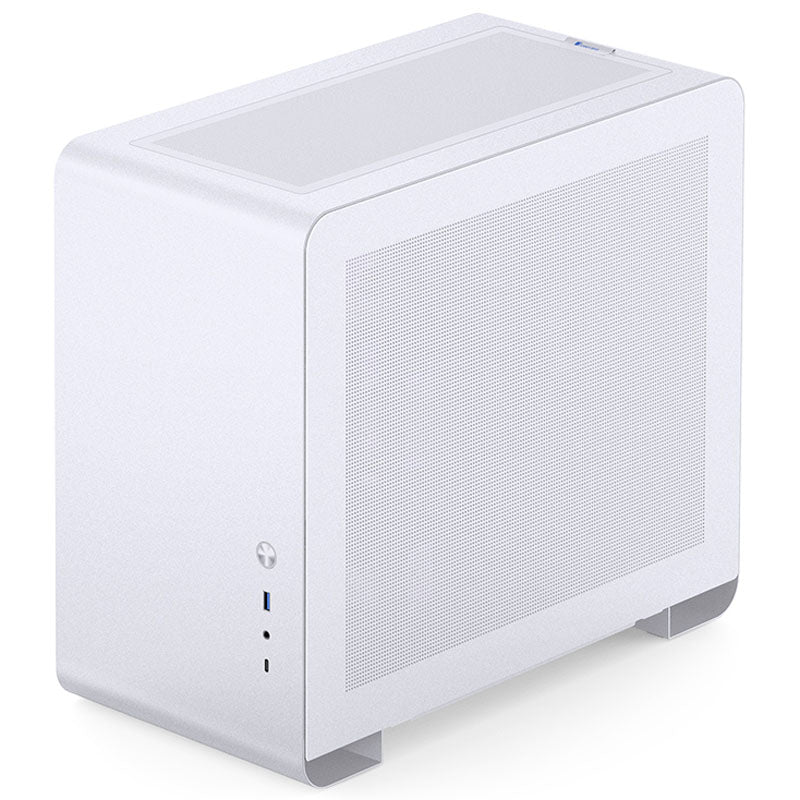 Boîtier Micro-ATX Jonsbo U4 Mini, verre trempé - blanc
