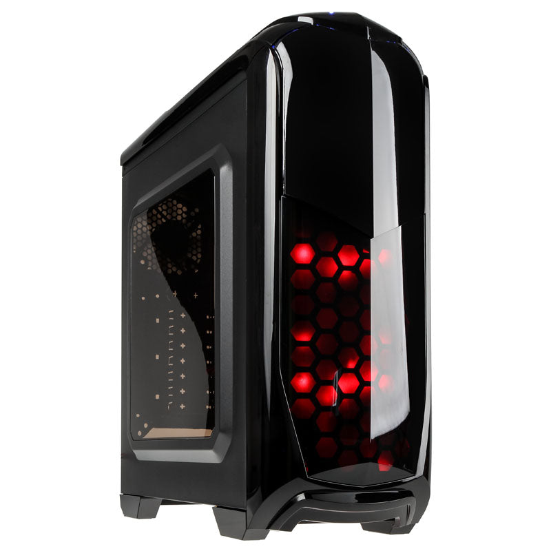 Kolink Aviator Midi-Tower - schwarz Window