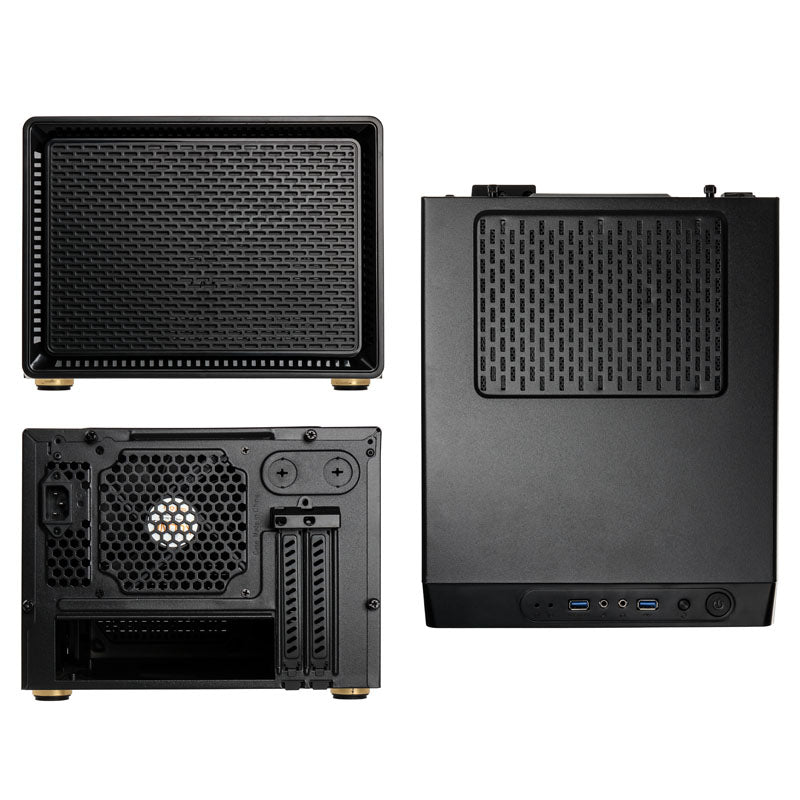 Kolink Satellite Mini-ITX- / Micro-ATX-Gehäuse - schwarz
