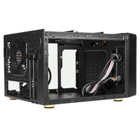 KOLINK Satellite MicroATX Desktop Noir Panneau Latéral en Mesh