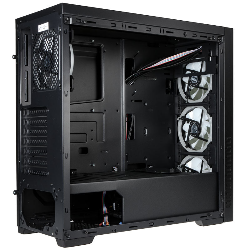 KOLINK Horizon ATX Mid Tower Black Tempered Glass