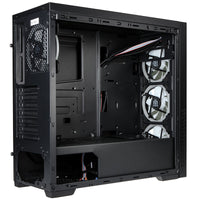 KOLINK Horizon ATX Mid Tower Black Tempered Glass