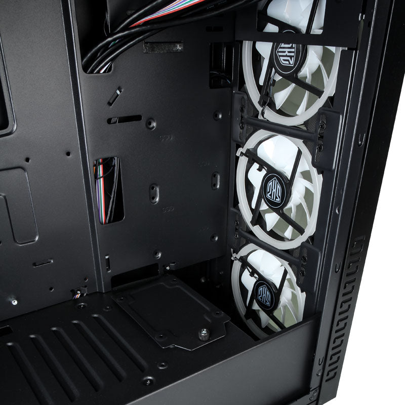 KOLINK Horizon ATX Mid Tower Black Tempered Glass