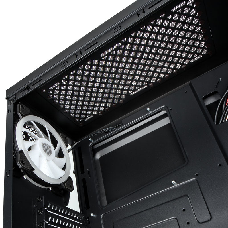 KOLINK Horizon ATX Mid Tower Black Tempered Glass