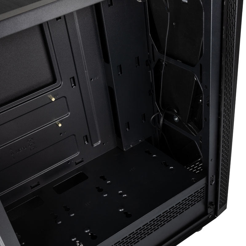 KOLINK VOID RGB ATX Mid Tower Black with Tempered Glass Side Panel and USB 3.2 Gen 1 Type-A / USB 2.0 Type-A